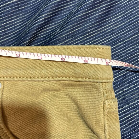 Levi’s 502 Warm Jeans Mens 33x32 Big E Taper Fit Khaki Stretch Casual Pants - Picture 13 of 15